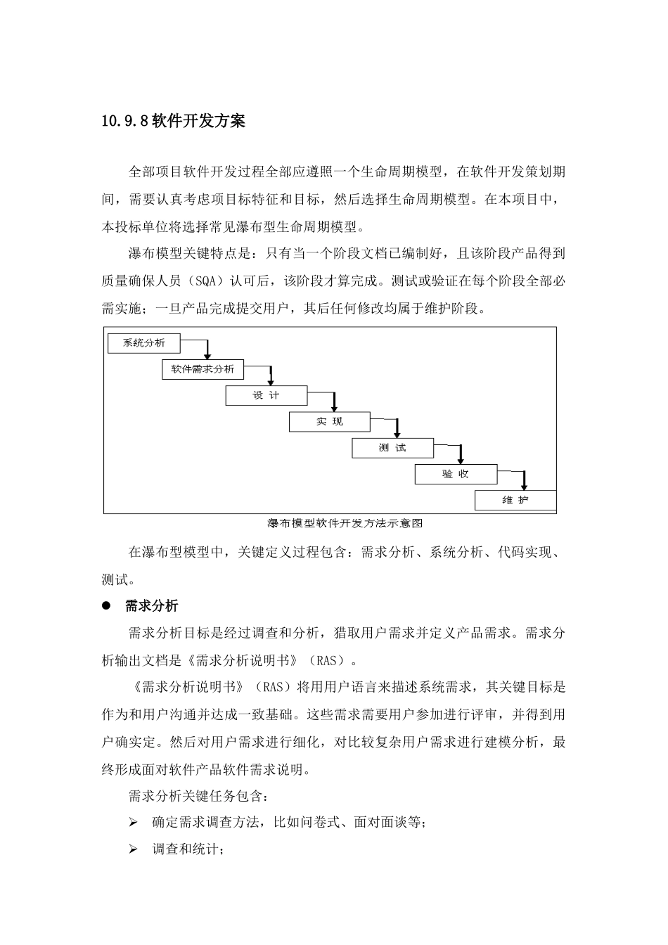 软件开发专项方案和实施安排_第1页
