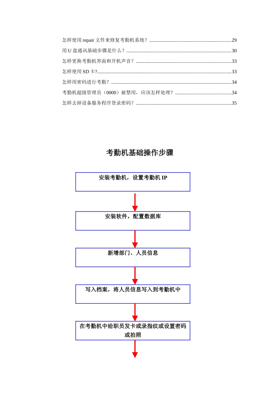 软件操作及常见问题解答威尔考勤机说明指导书_第2页