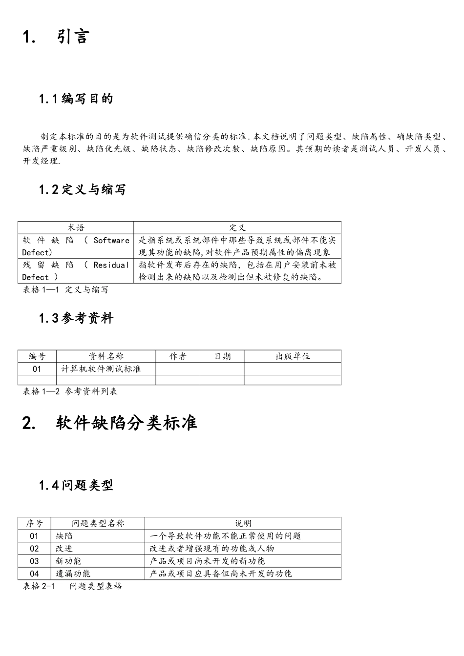 软件缺陷分类标准_第3页