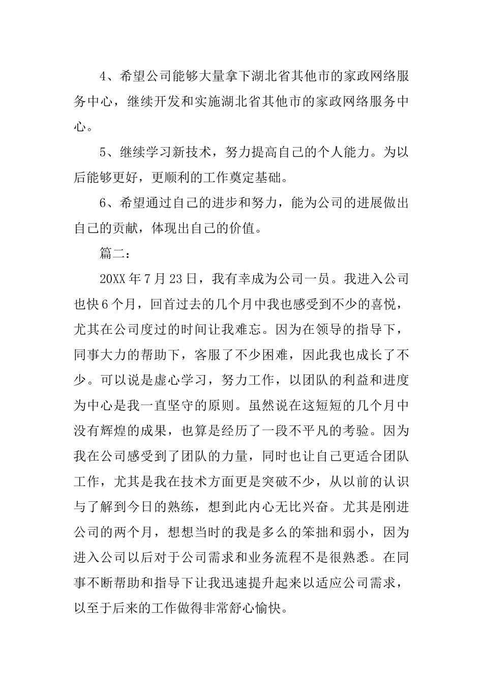 软件项目工作个人总结_第3页