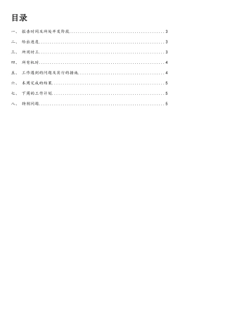 软件项目进度报告