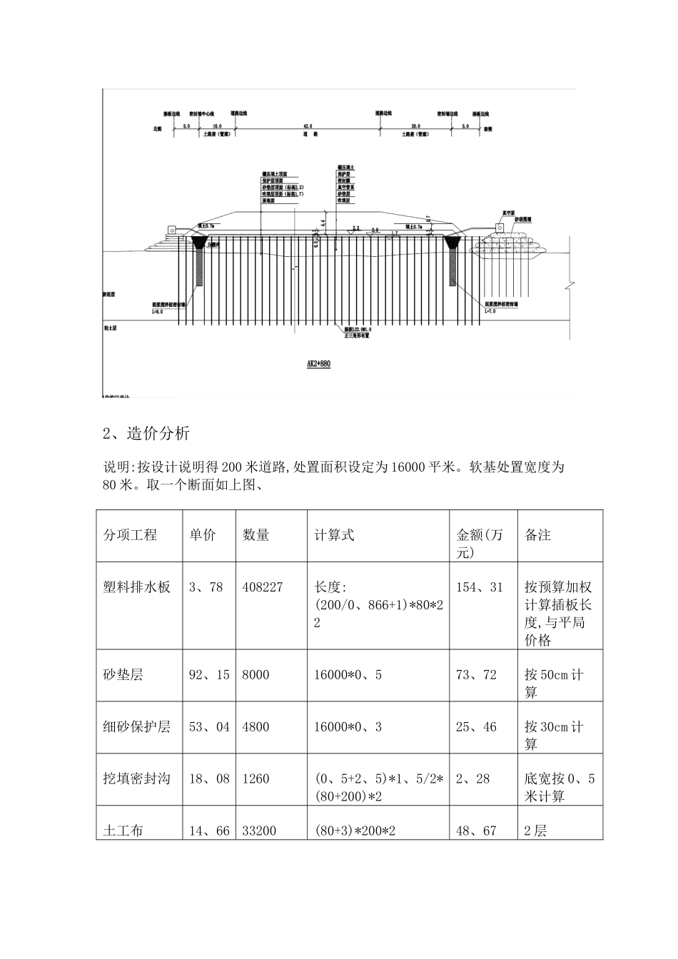 软基处理工艺的造价分析_第2页