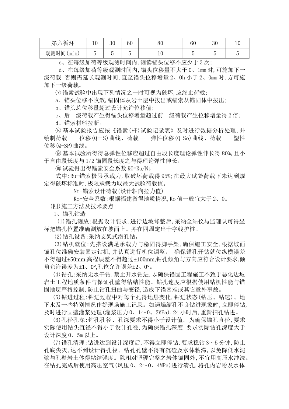 边坡锚索加固施工方案_第3页