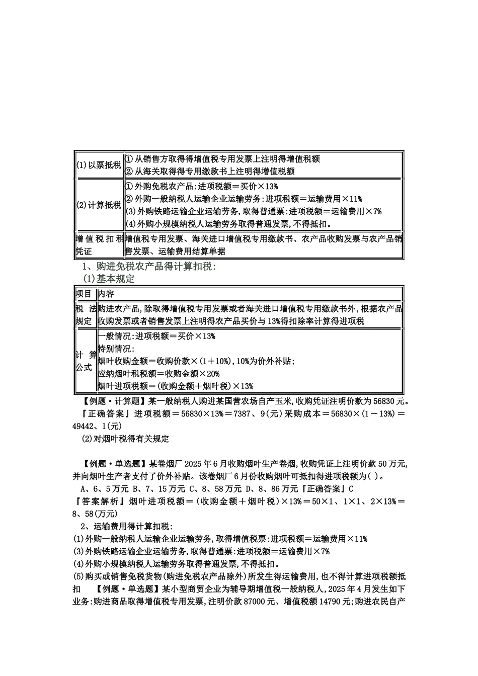 进项税额的抵扣计算_第1页