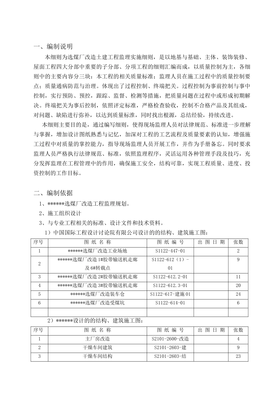 选煤厂改造工程监理实施细则_第3页