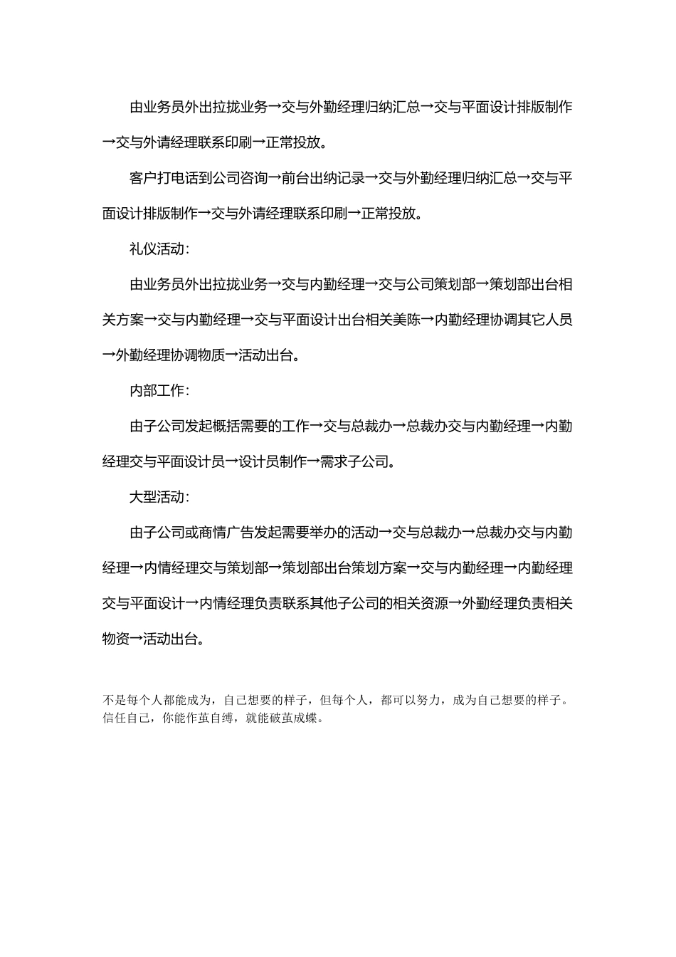 途乐标识工程有限公司组织架构及人员编排_第3页