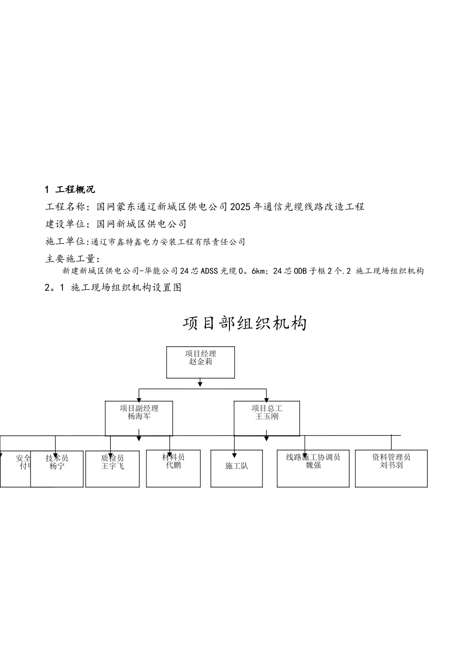 通信光缆工程改造-施工方案_第2页