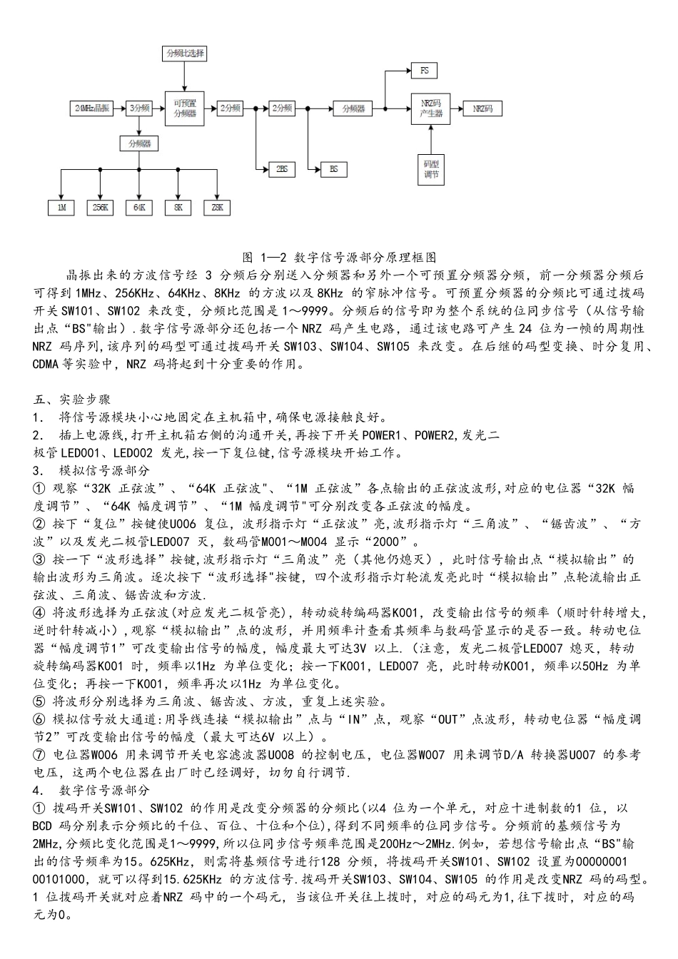 通信原理实验指导_第3页