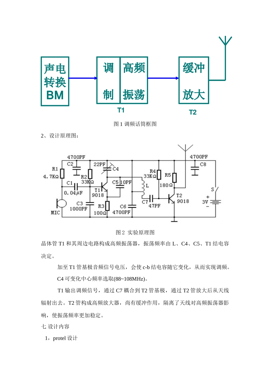 通信电子线路课程设计样本_第3页