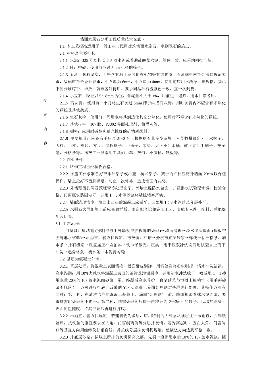 通用-墙面水刷石_第1页