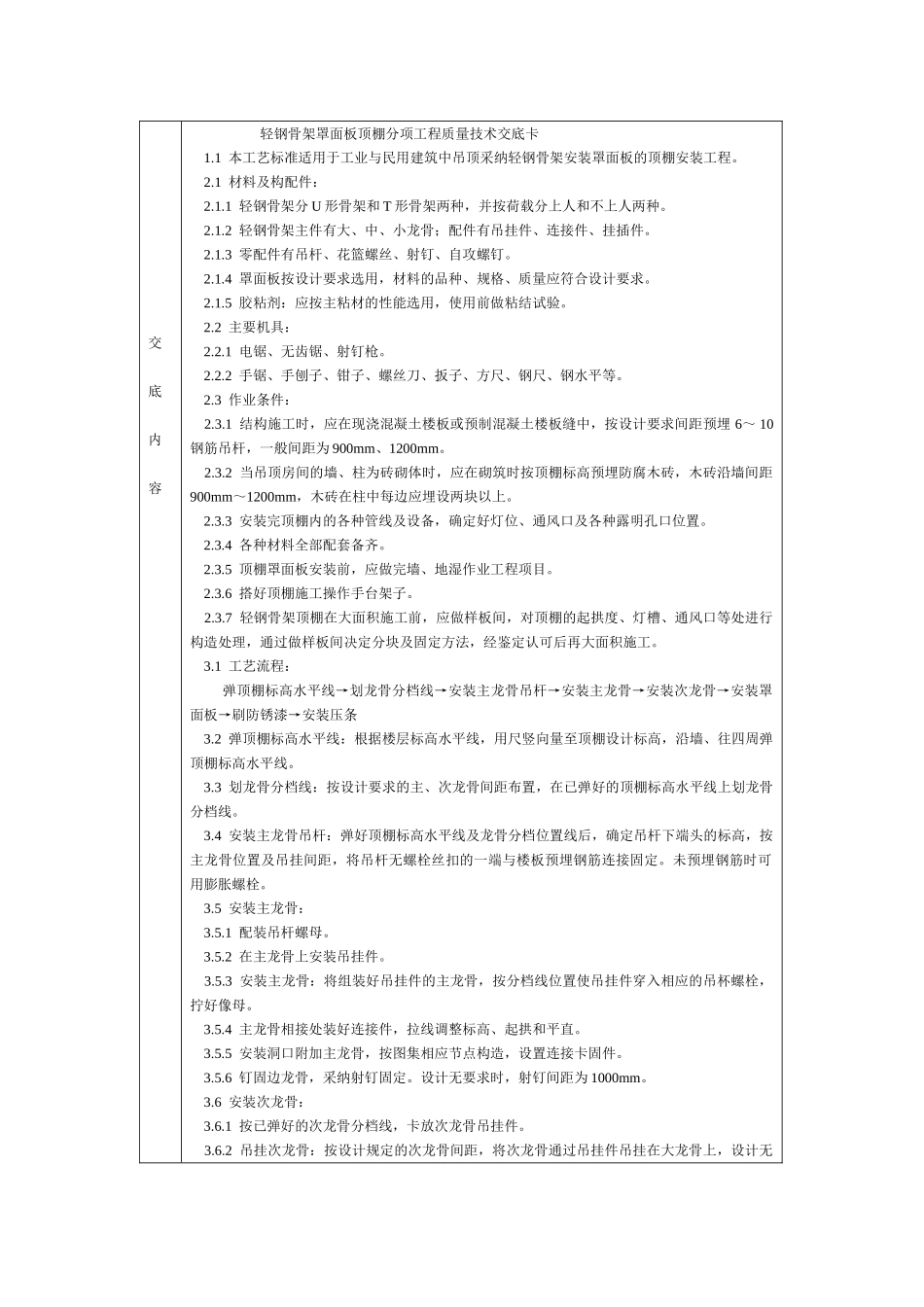 通用-轻钢骨架罩面板顶棚_第1页