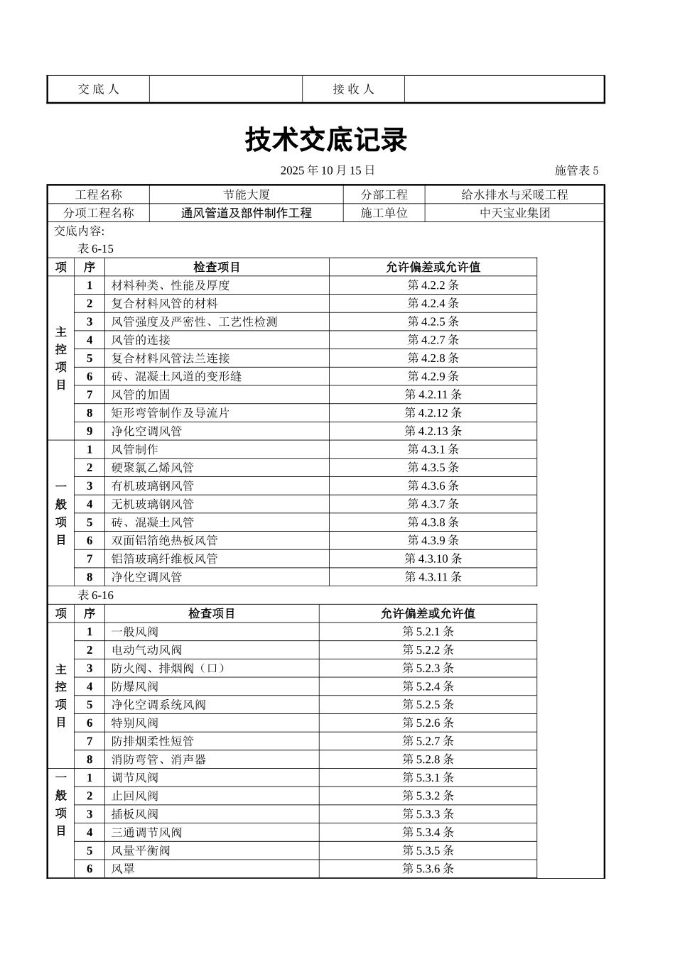 通风管道及部件制作工程_第3页