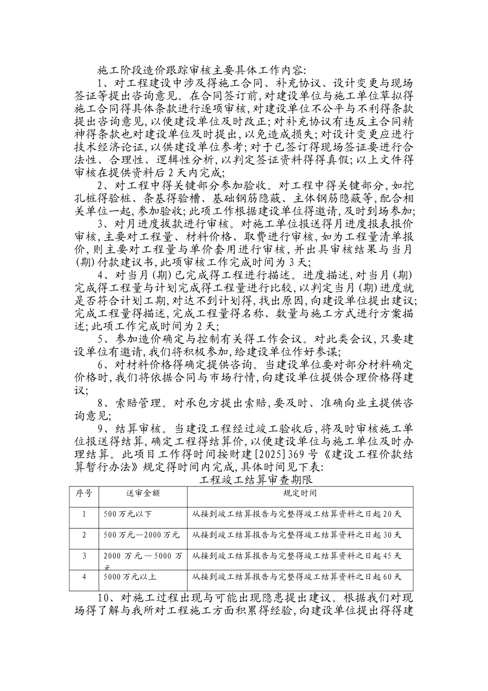 造价公司跟踪审计实施方案_第2页
