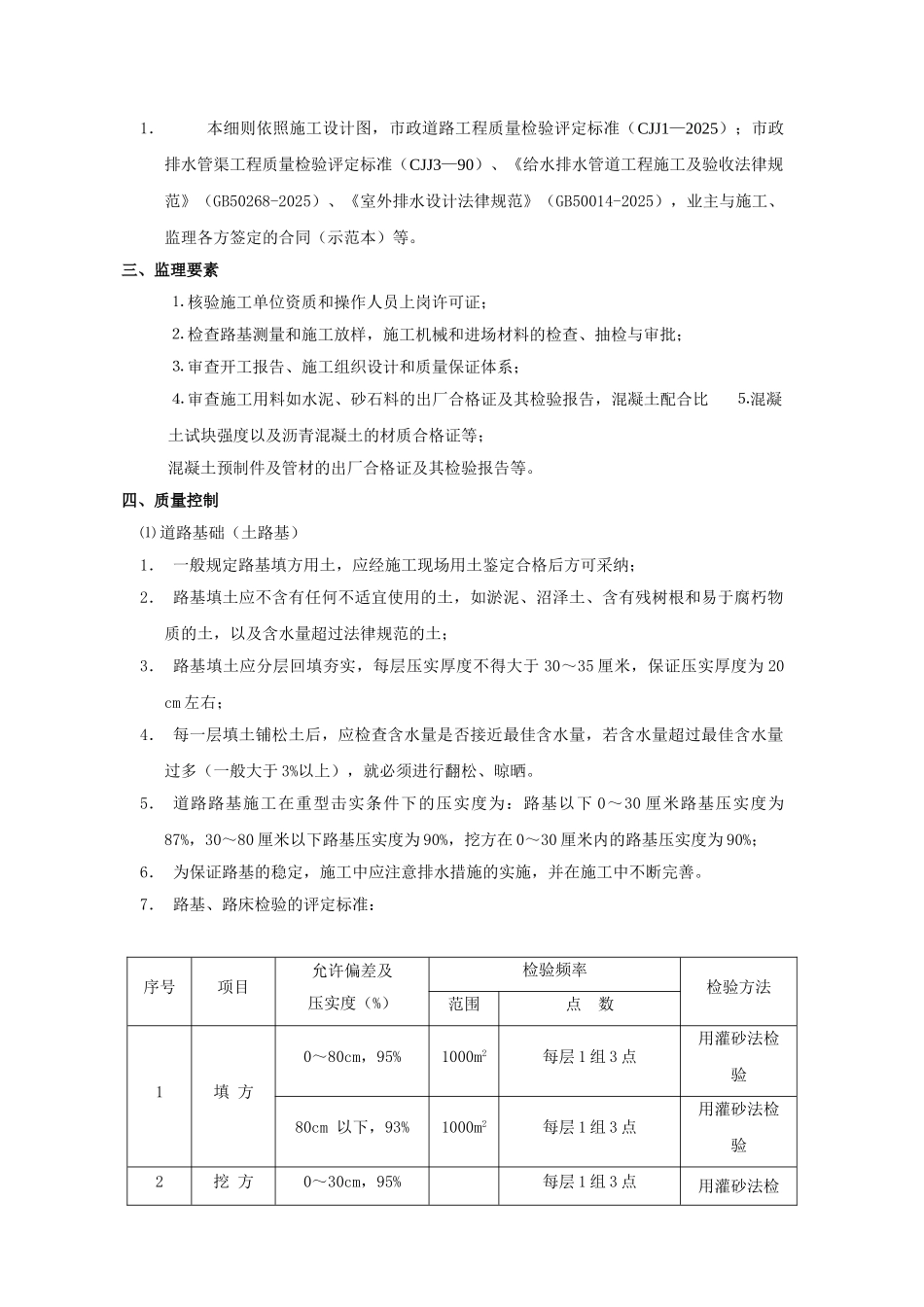道路工程监理实施细则2_第3页