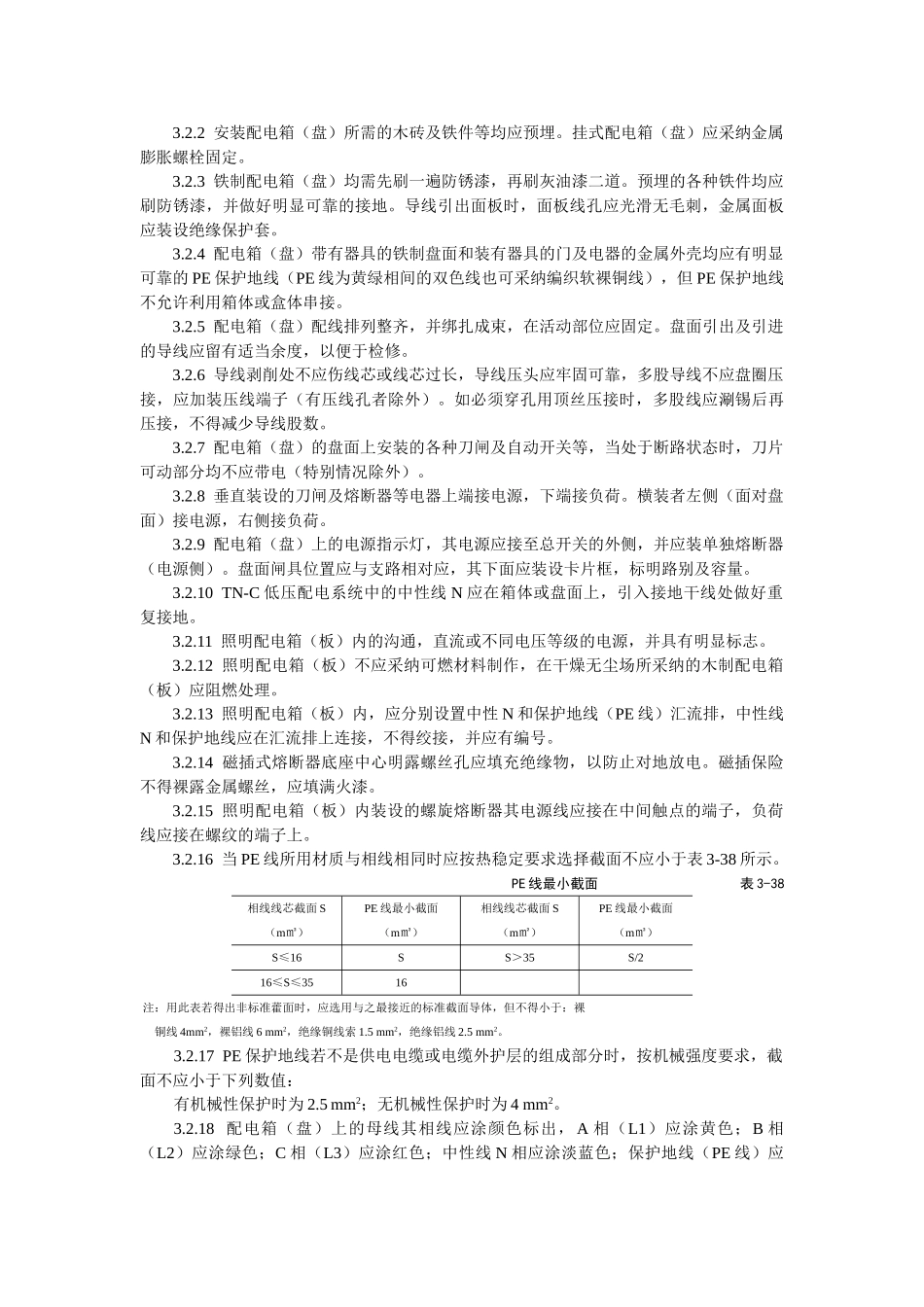 配电箱（盘）安装工艺标准_第2页