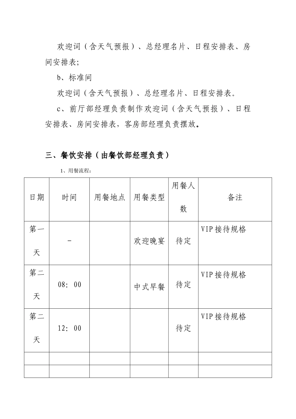 酒店星评复核接待方案_第3页