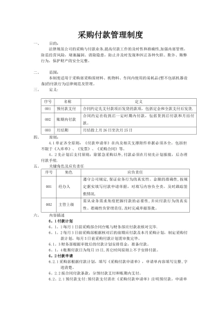 采购付款管理制度04320