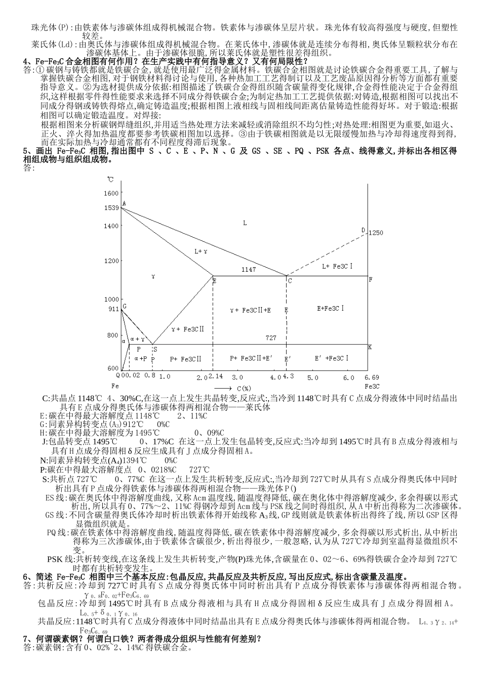 金属热处理原理及工艺总结 整理版_第3页