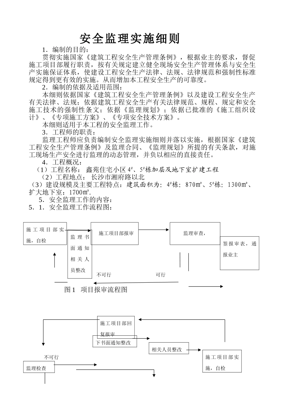 鑫苑小区住宅楼加层及地下室扩建工程_第1页