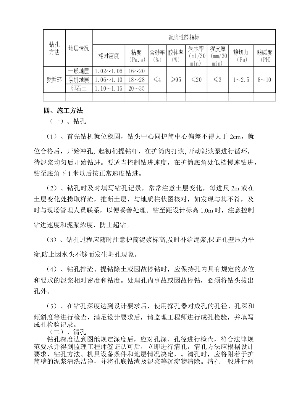 钻孔灌注桩施工技术交底_第2页