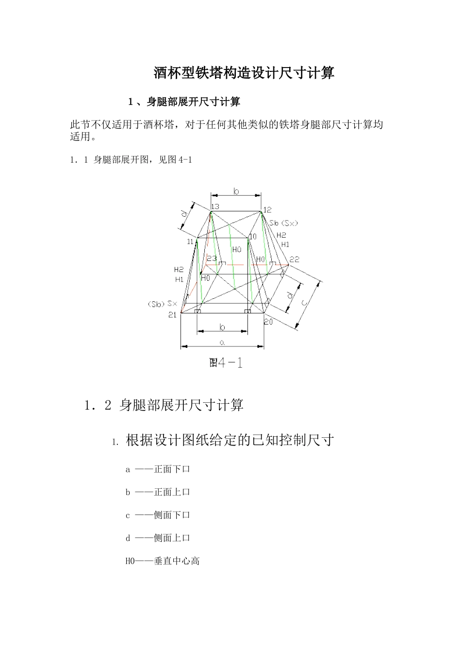 铁塔放样讲座一_第1页