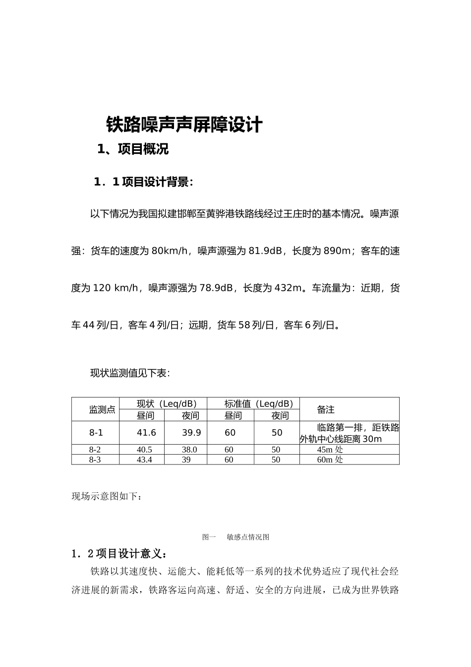 铁路噪声声屏障设计_第1页
