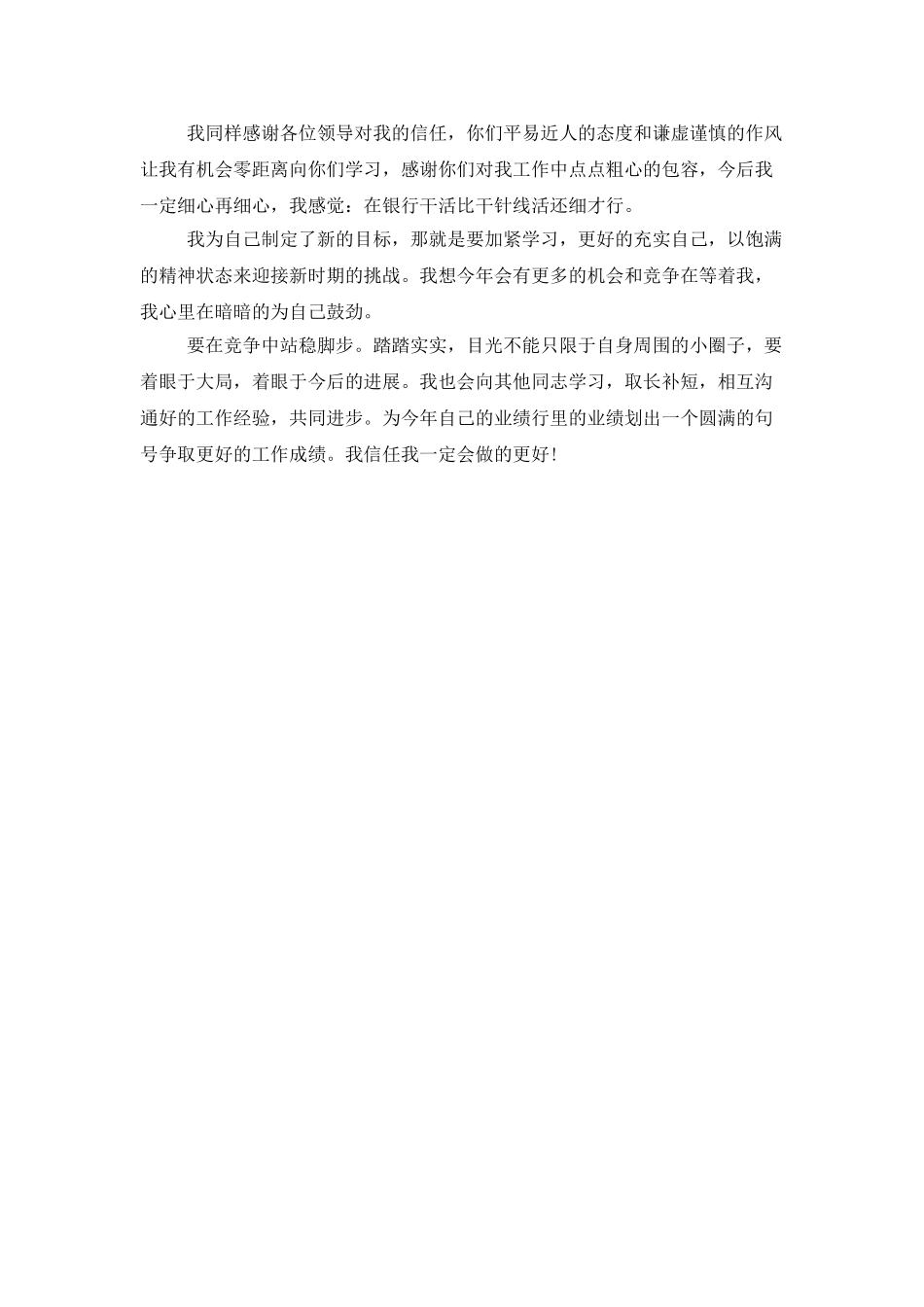 银行个人总结范文1000字_第3页