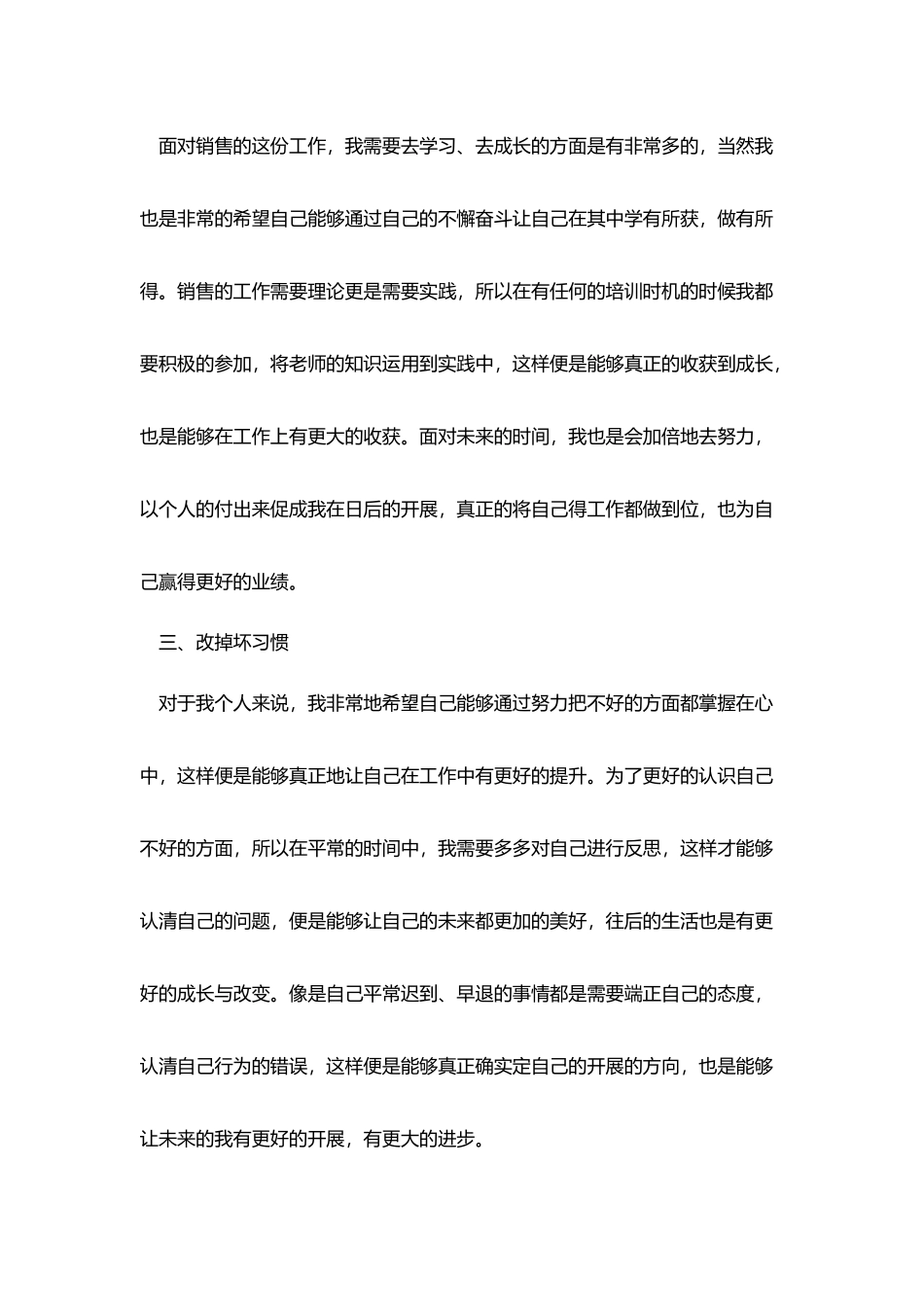 销售业务员工作计划报告2025_第2页