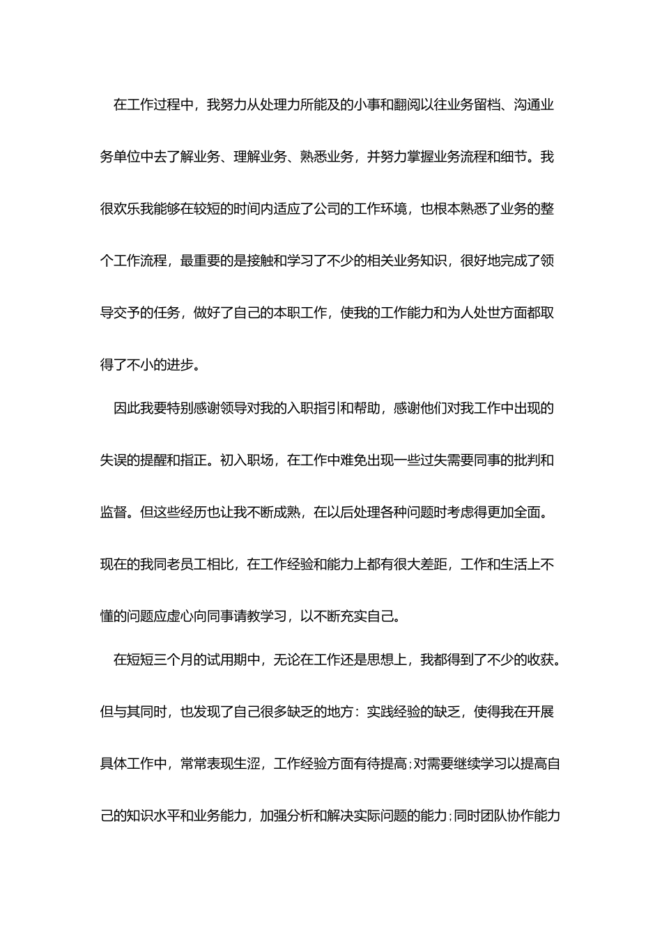 销售员试用期个人工作总结范文5篇_第2页