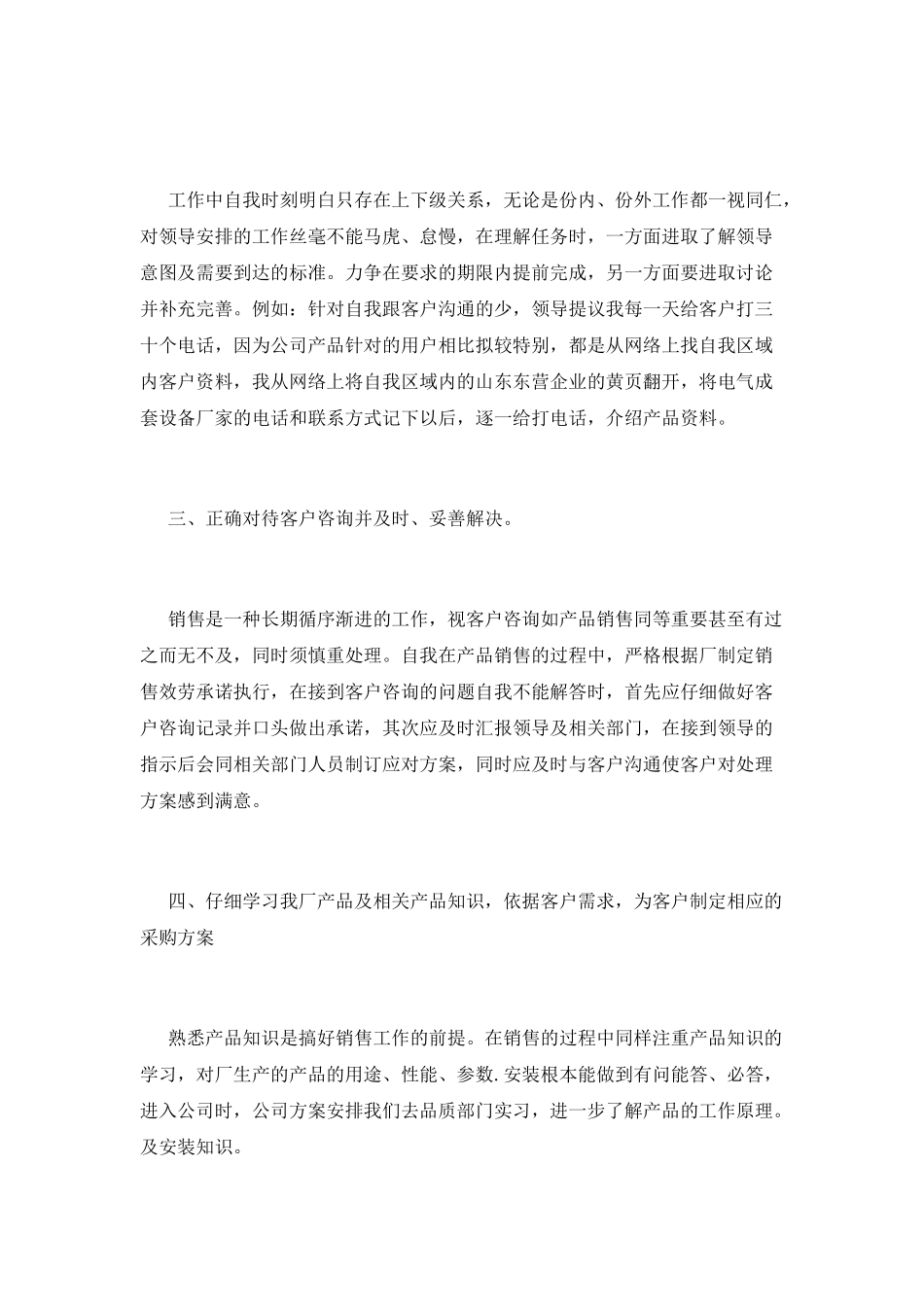 销售年度工作计划(十一)_第2页