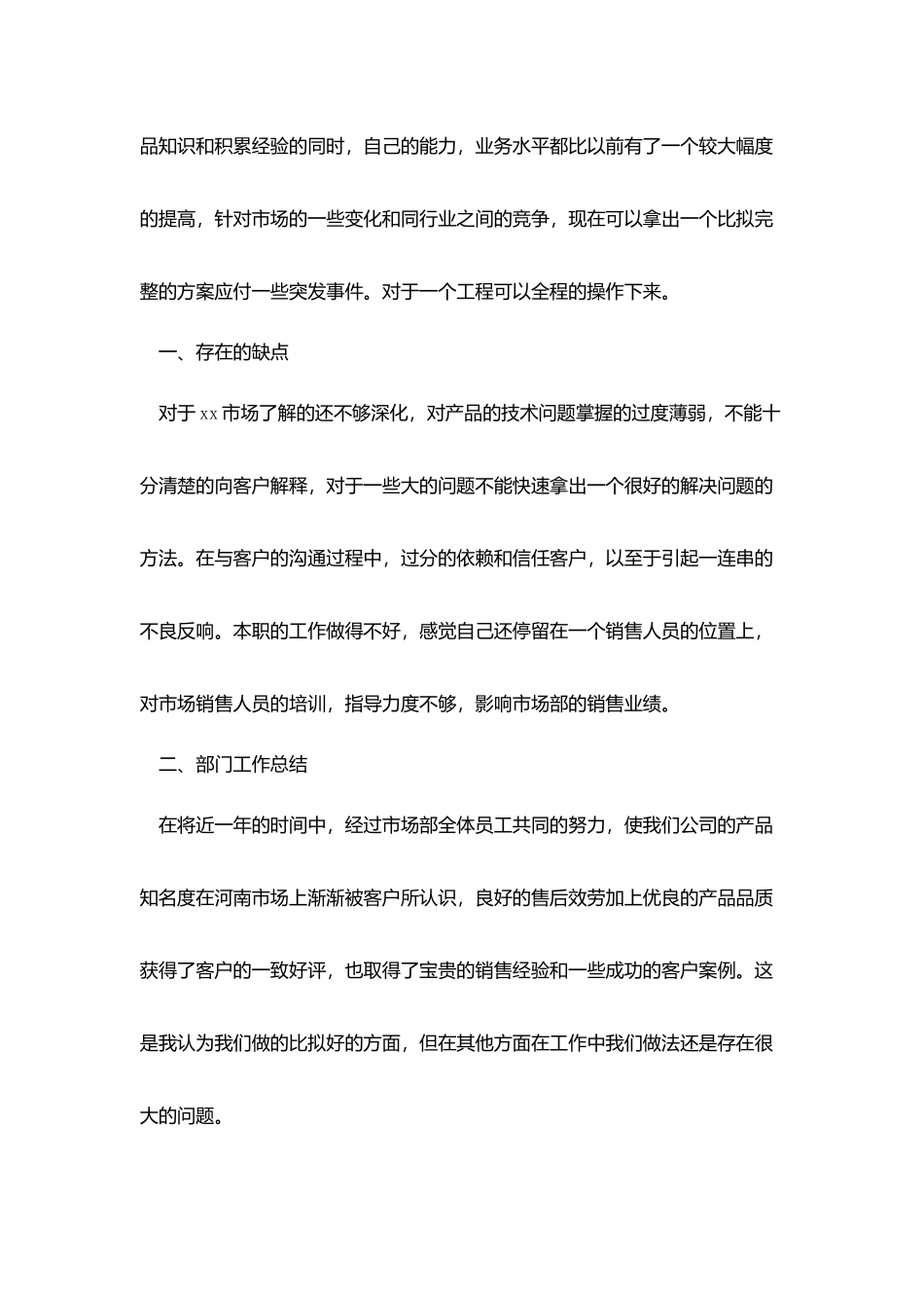 销售经理年度工作总结模板_第2页