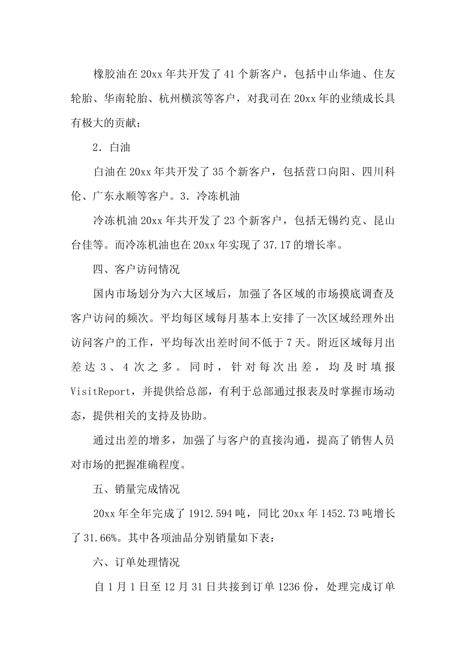 销售部年终总结报告（标准版）_第2页