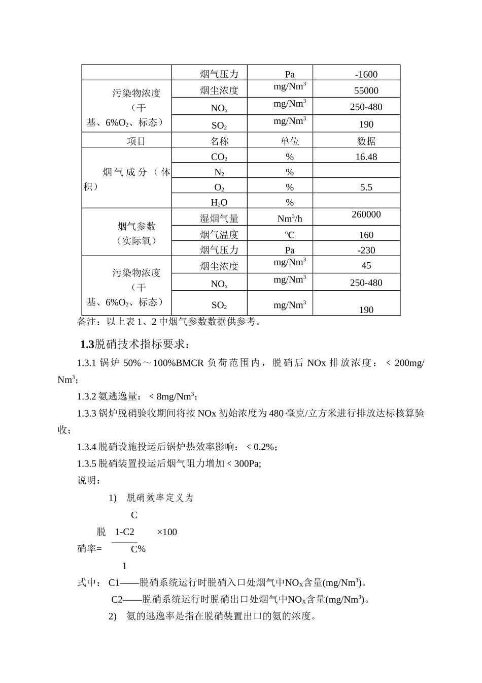 锅炉脱硝改造工程技术要求_第3页