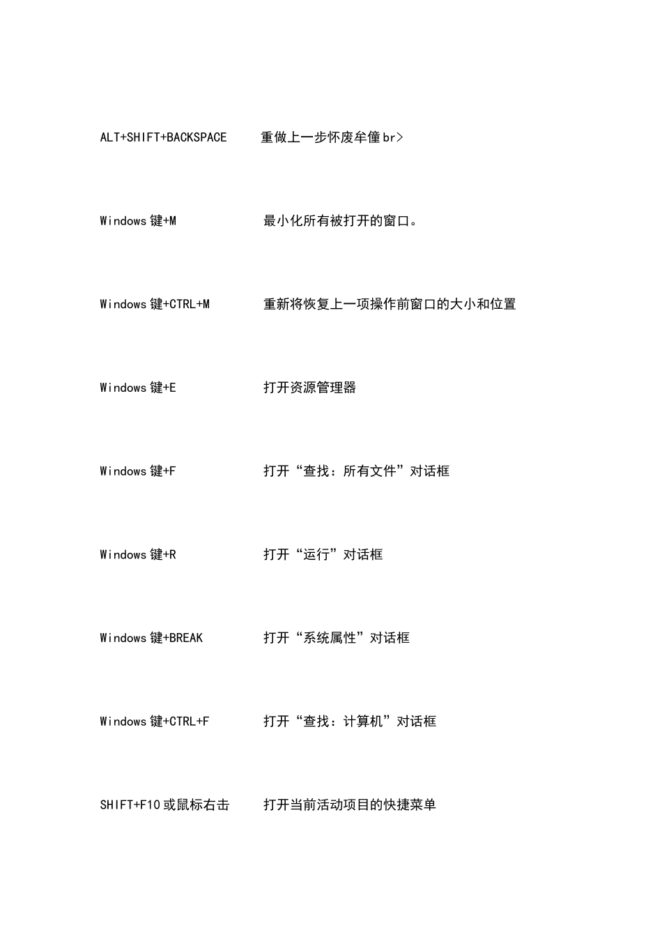 键盘操作电脑大全-让你丢掉鼠标_第3页