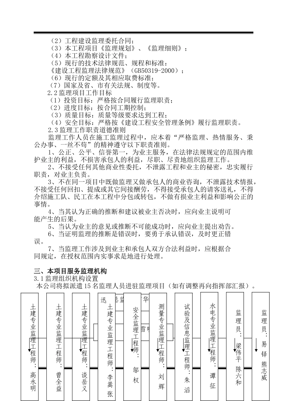 长沙市瑞宁花园小区房建工程监理规划_第3页
