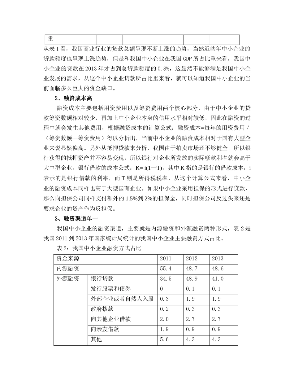 风险投资在中小企业融资中的运用分析研究  财务会计学专业_第3页