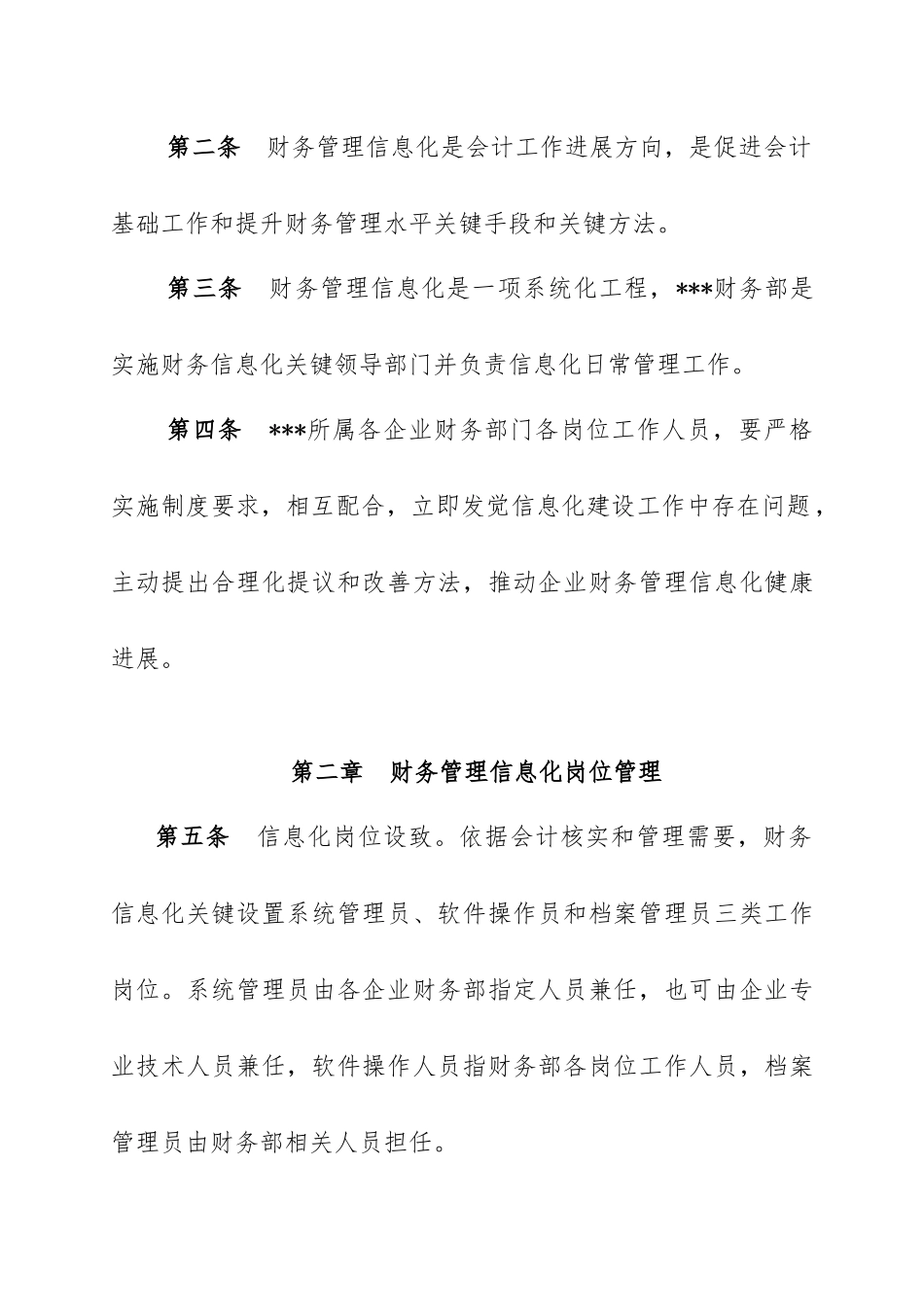 集团财务信息化管理新规制度_第2页