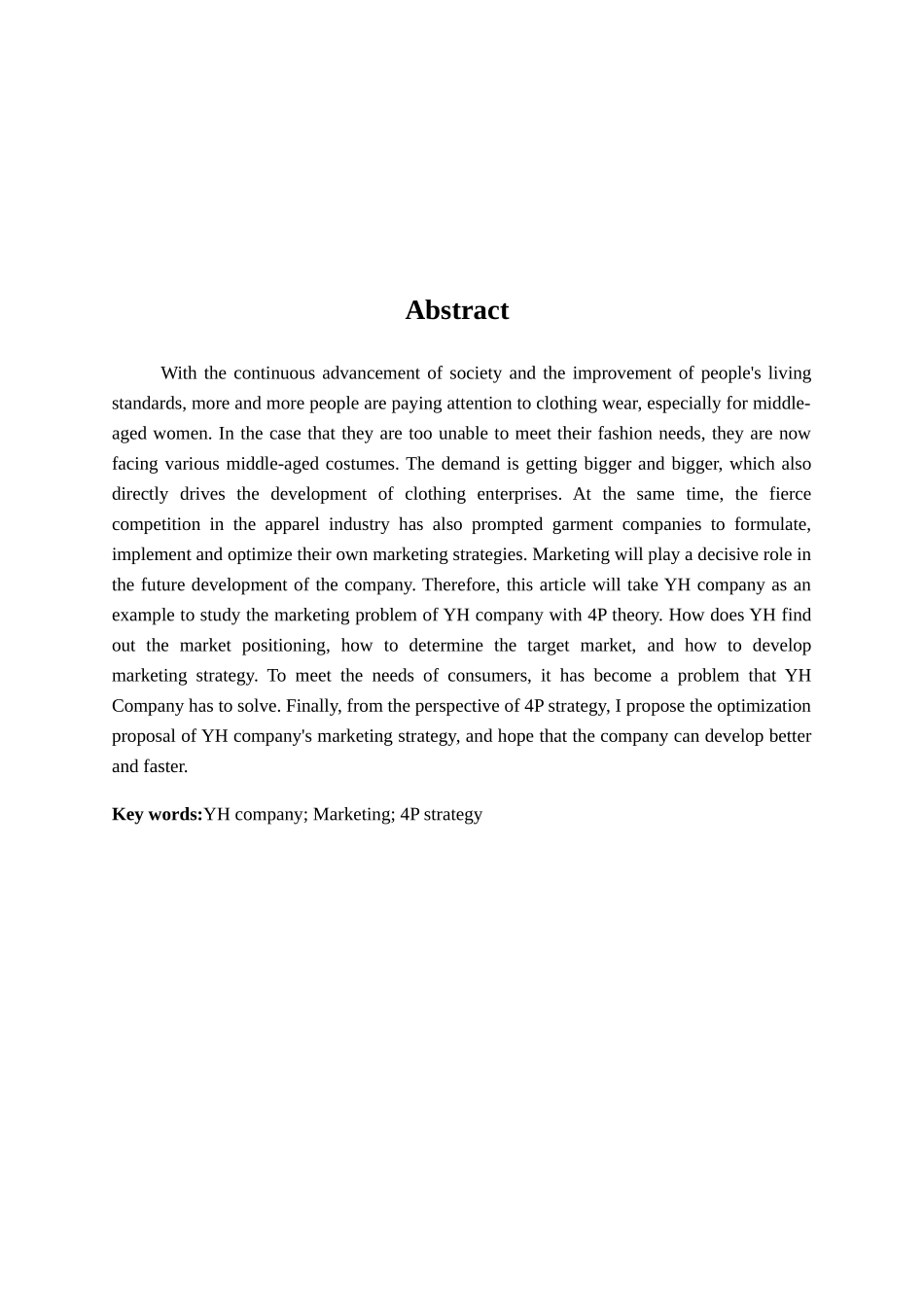 服装公司市场营销策略存在的问题及对策研究分析 工商管理专业_第2页