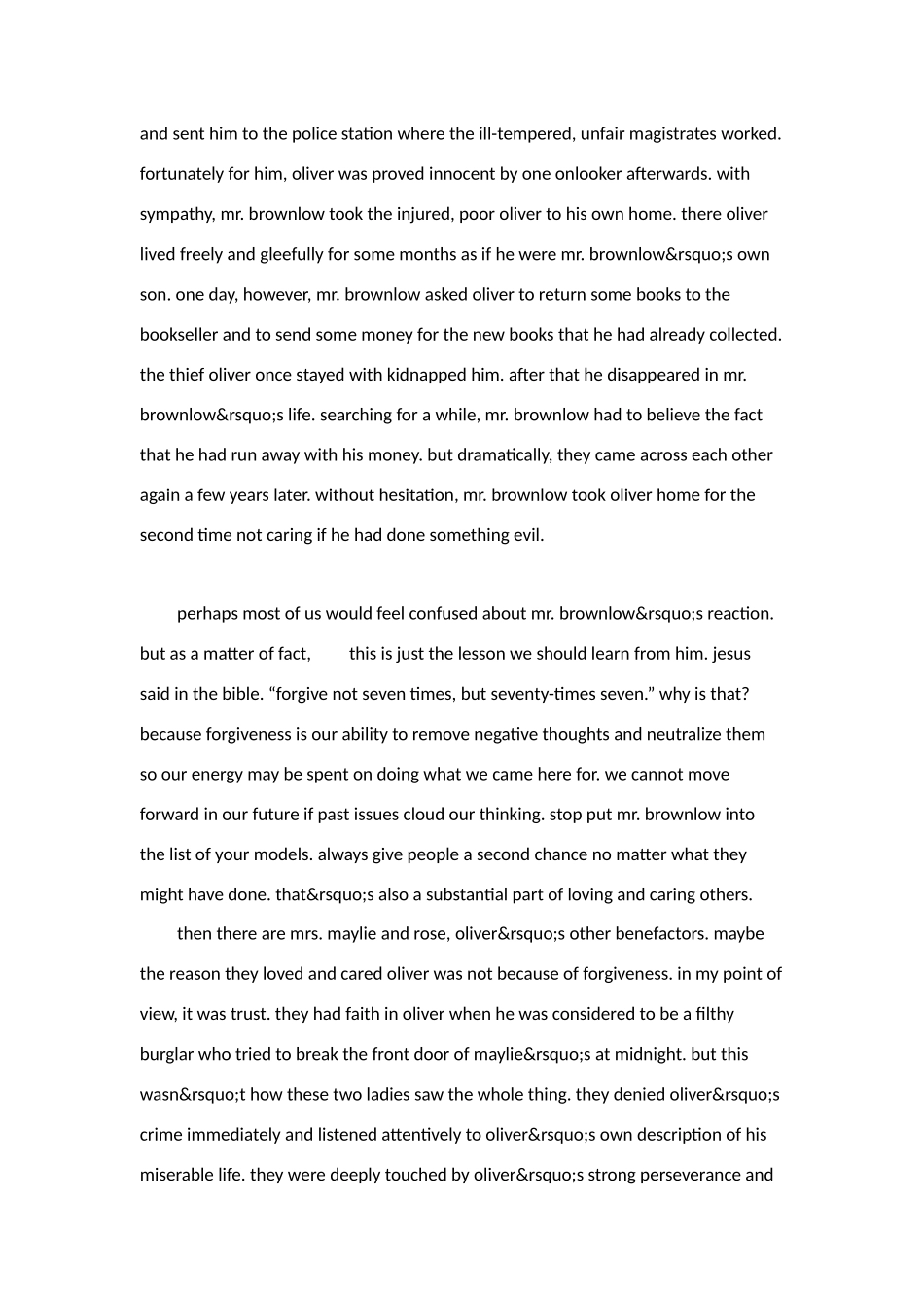 雾都孤儿英文读后感_第2页