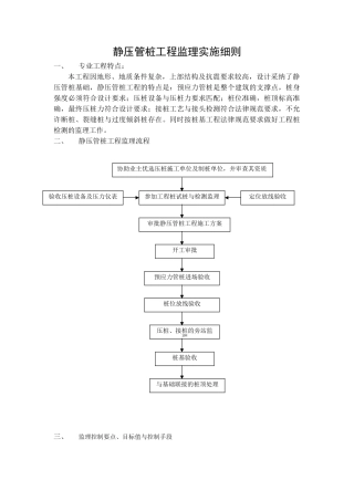 静压管桩工程监理实施细则ee