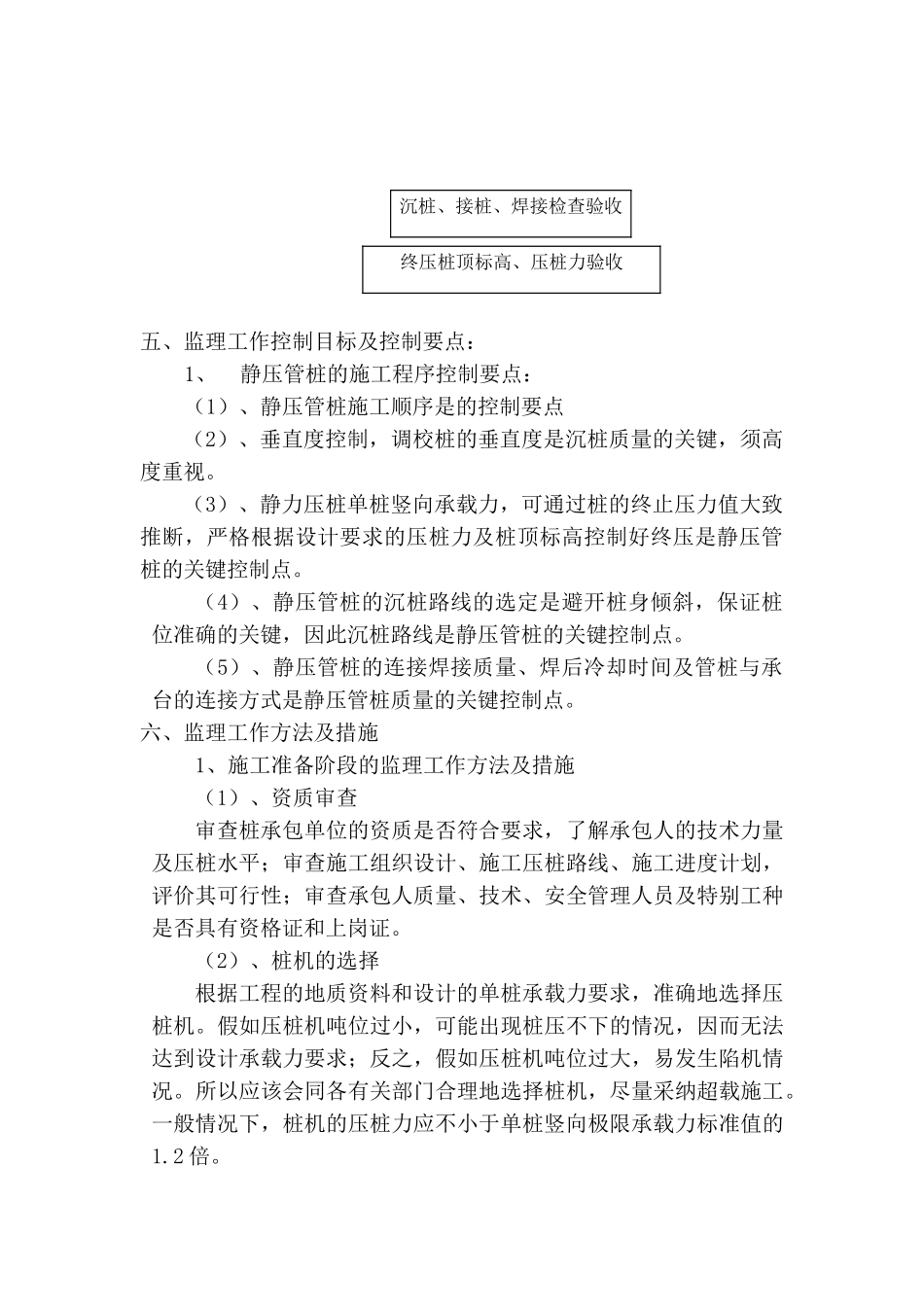 静压高强预应力混凝土管桩监理细则_第3页