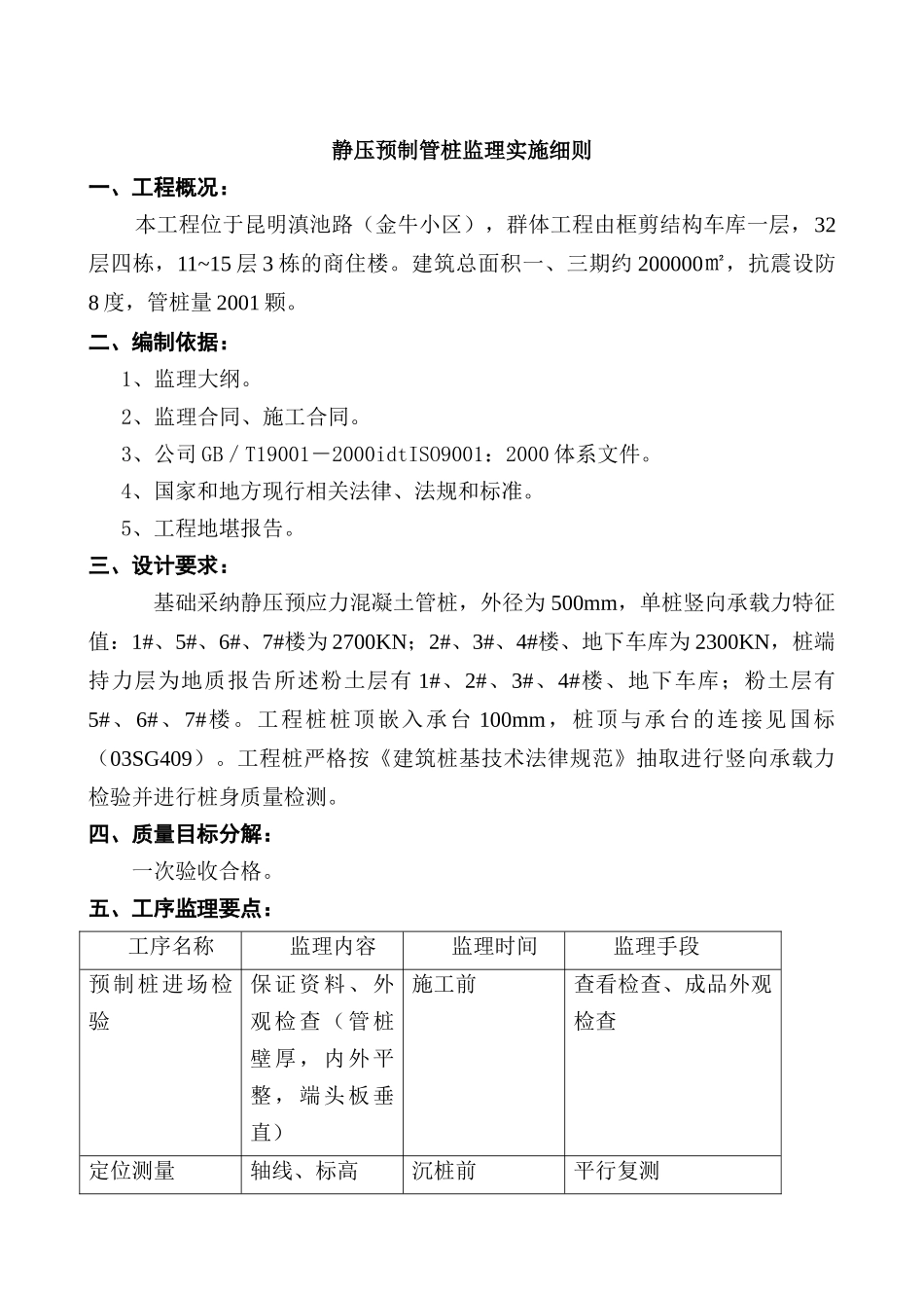 静压预制管桩监理实施细则_第3页