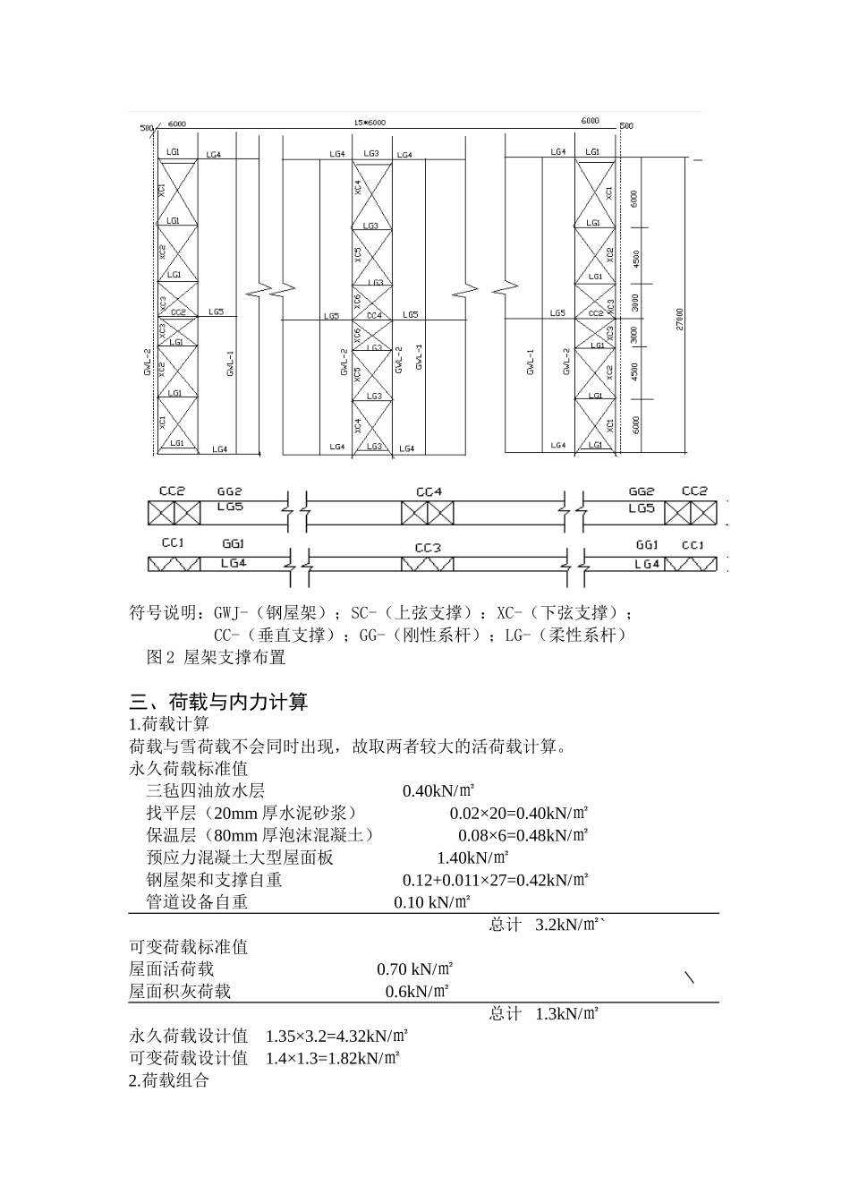 钢结构课程设计测试练习题  土木工程管理专业_第3页