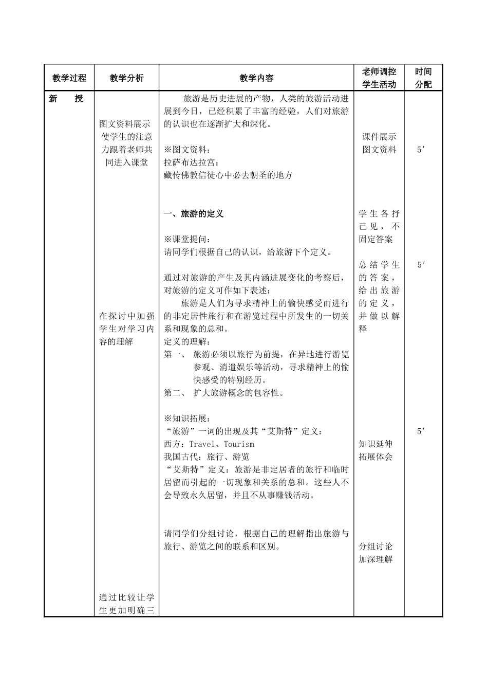 项目一-任务二-旅游的定义和内容-_第2页