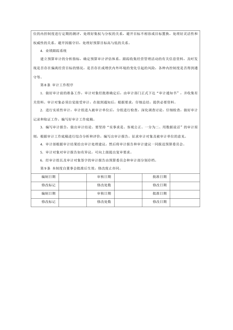 预算审计管理制度_第2页