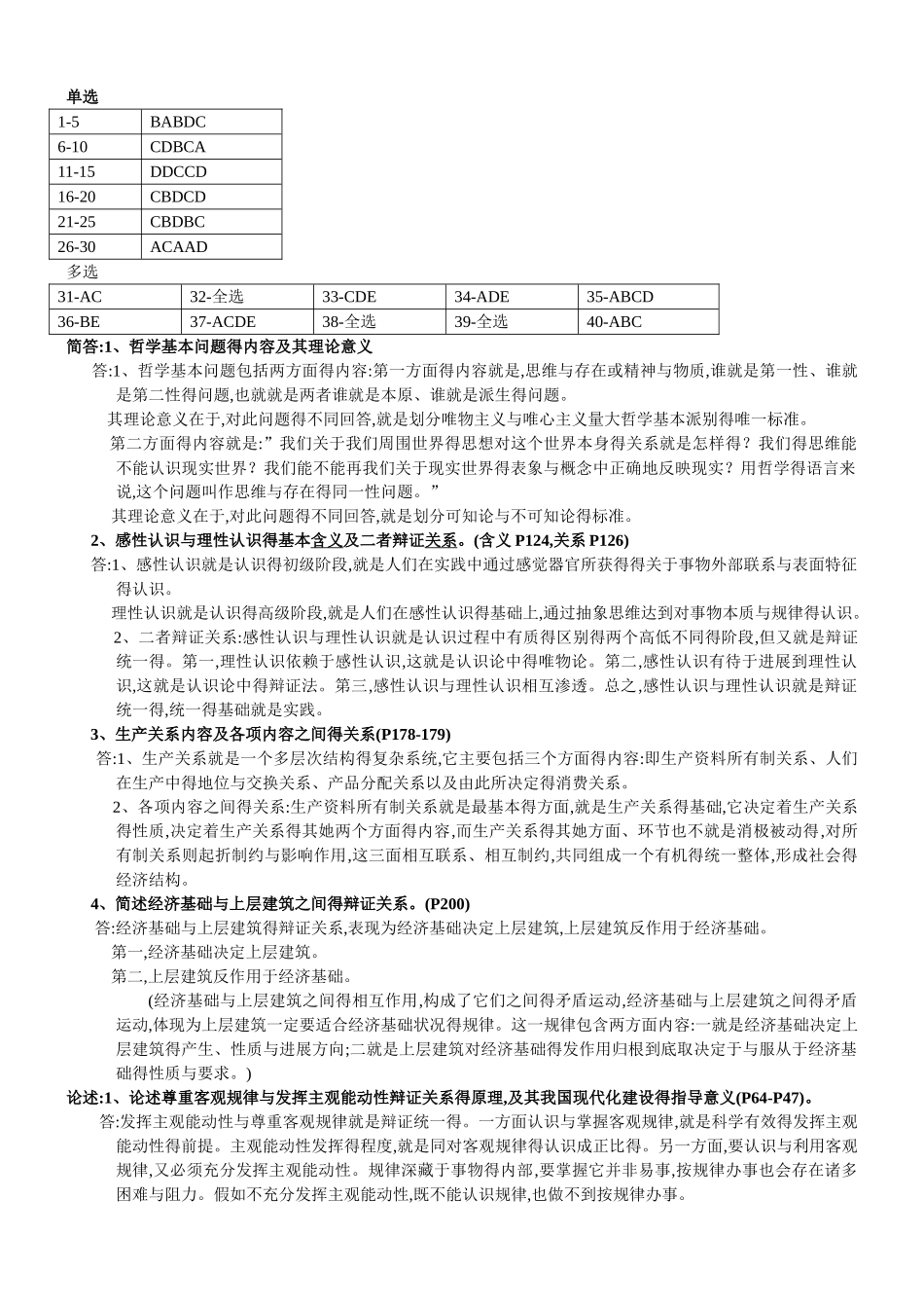 马克思哲学补充班长得电子版_第1页