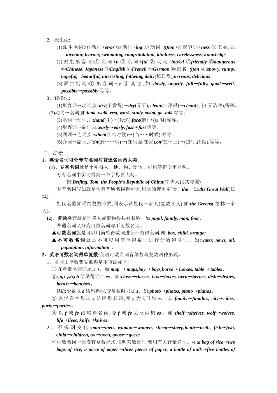 高中英语语法大全_第2页