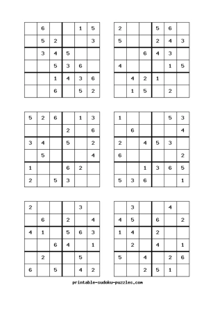 高清六宫格数独中级题