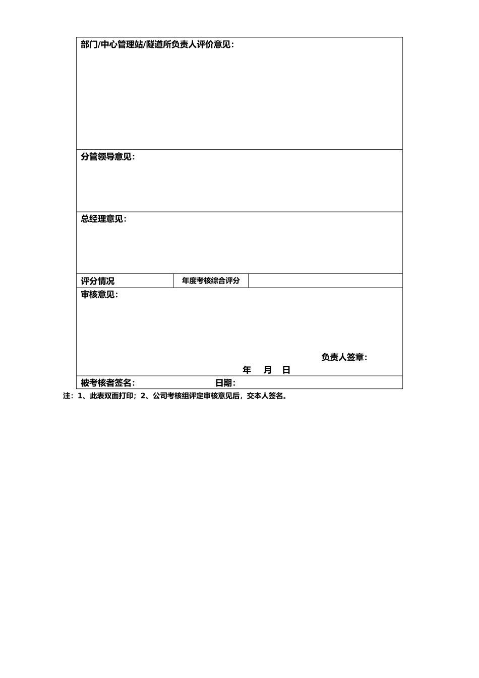 高速收费员年度绩效考核总结_第3页