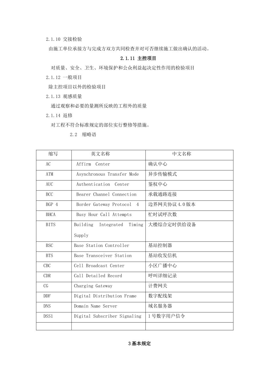 高速铁路通信工程施工质量验收标准_第3页